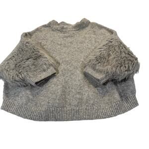 Cat & Jack Toddler Girl 3T Grey Sweater